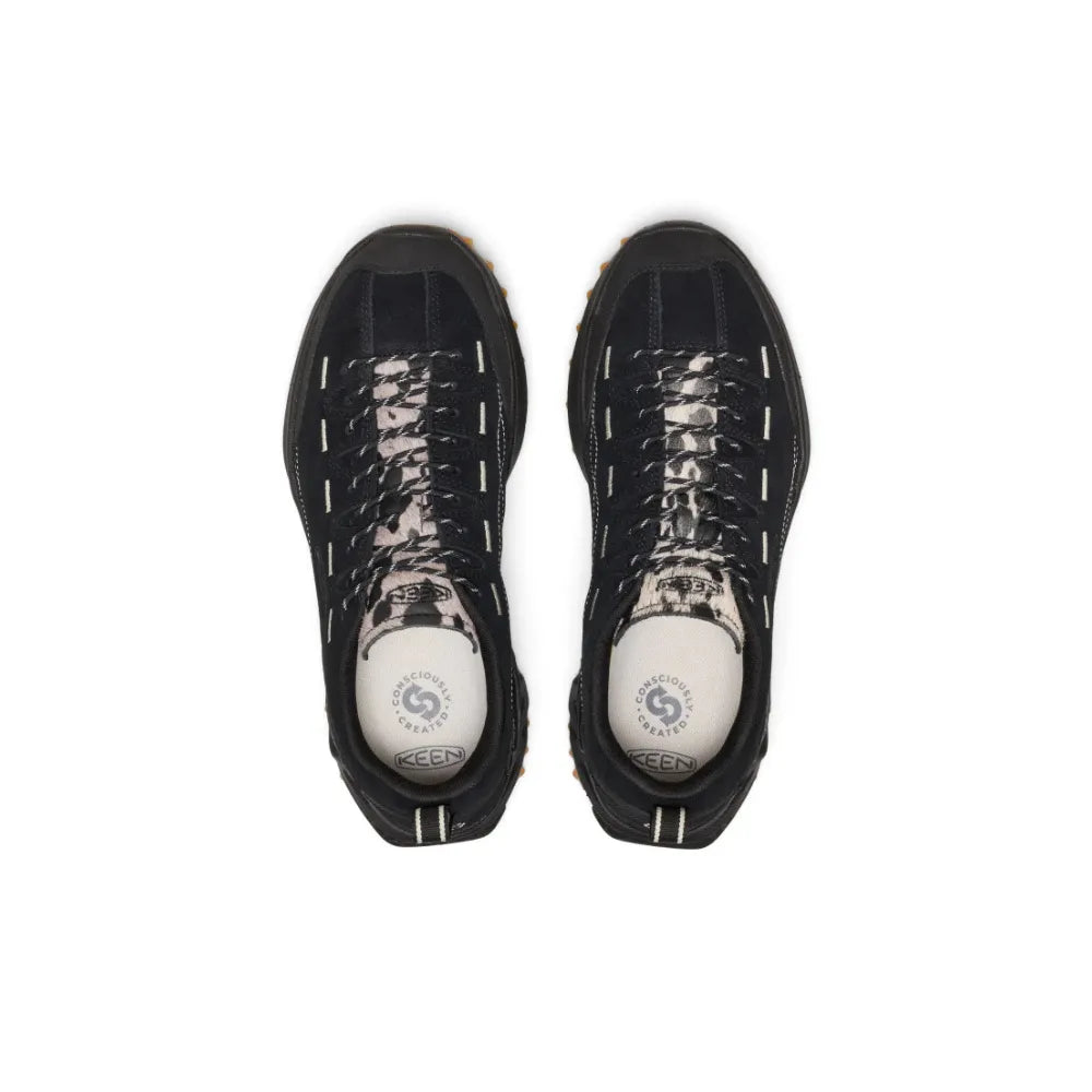 Top view of KEEN Men's Jasper Zionic Sneaker Black Birch