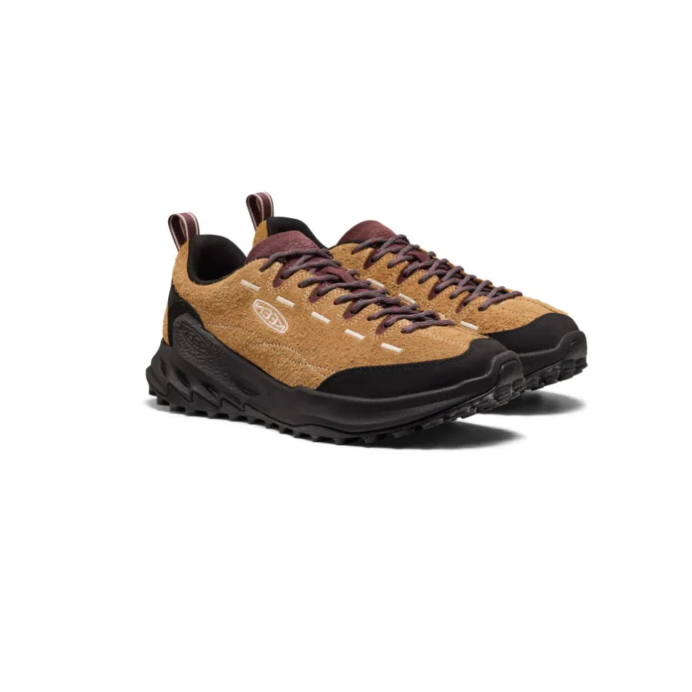KEEN Men's Jasper Zionic Sneaker Chipmunk Huckleberry