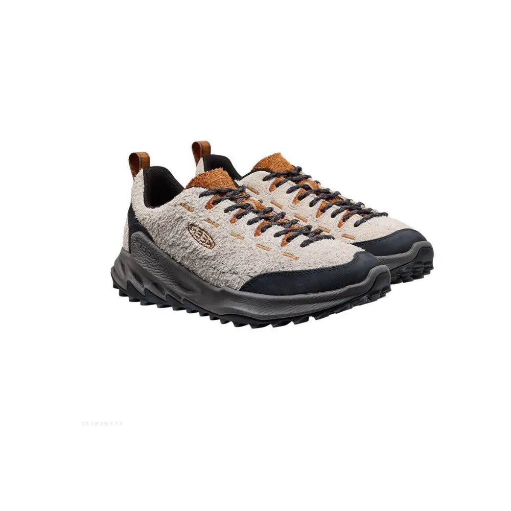 KEEN Men’s Jasper Zionic sneakers in Vapor Keen Maple front angle view