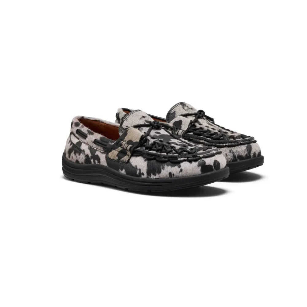 Keen Uneek Loafer in Nocturnal Cow Black