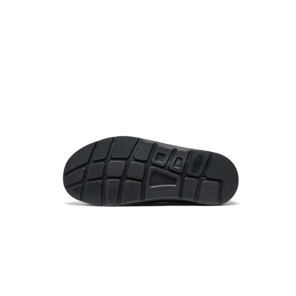 Outsole of Keen Uneek Loafer in Nocturnal Cow Black