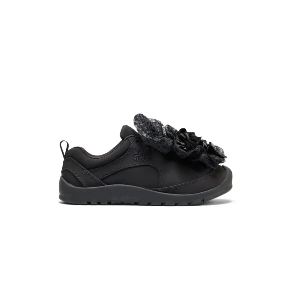 Keen Women's Jasper Rocks SP Collina Strada Sneaker Black Black side view