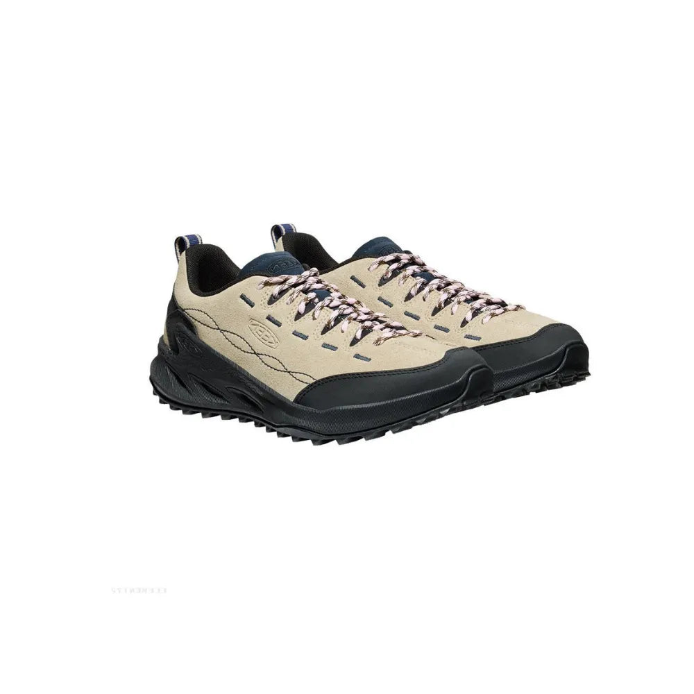 KEEN Women’s Jasper Zionic sneakers in Safari Pink front angle view