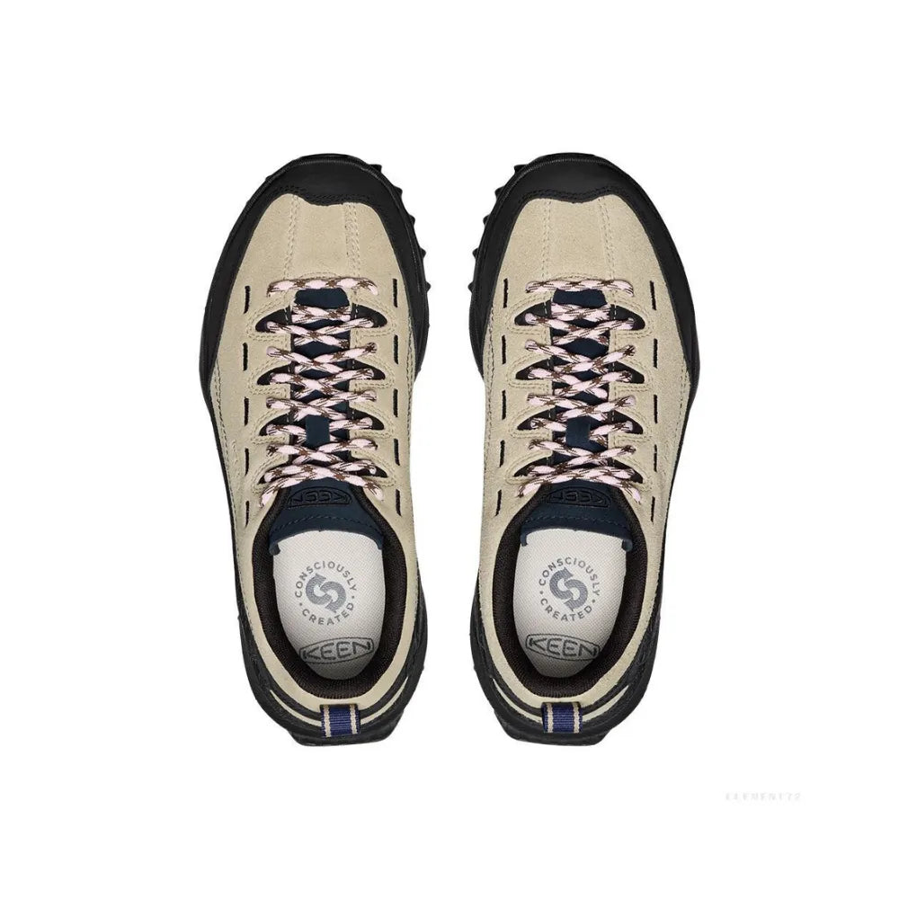 KEEN Women’s Jasper Zionic sneakers in Safari Pink top view