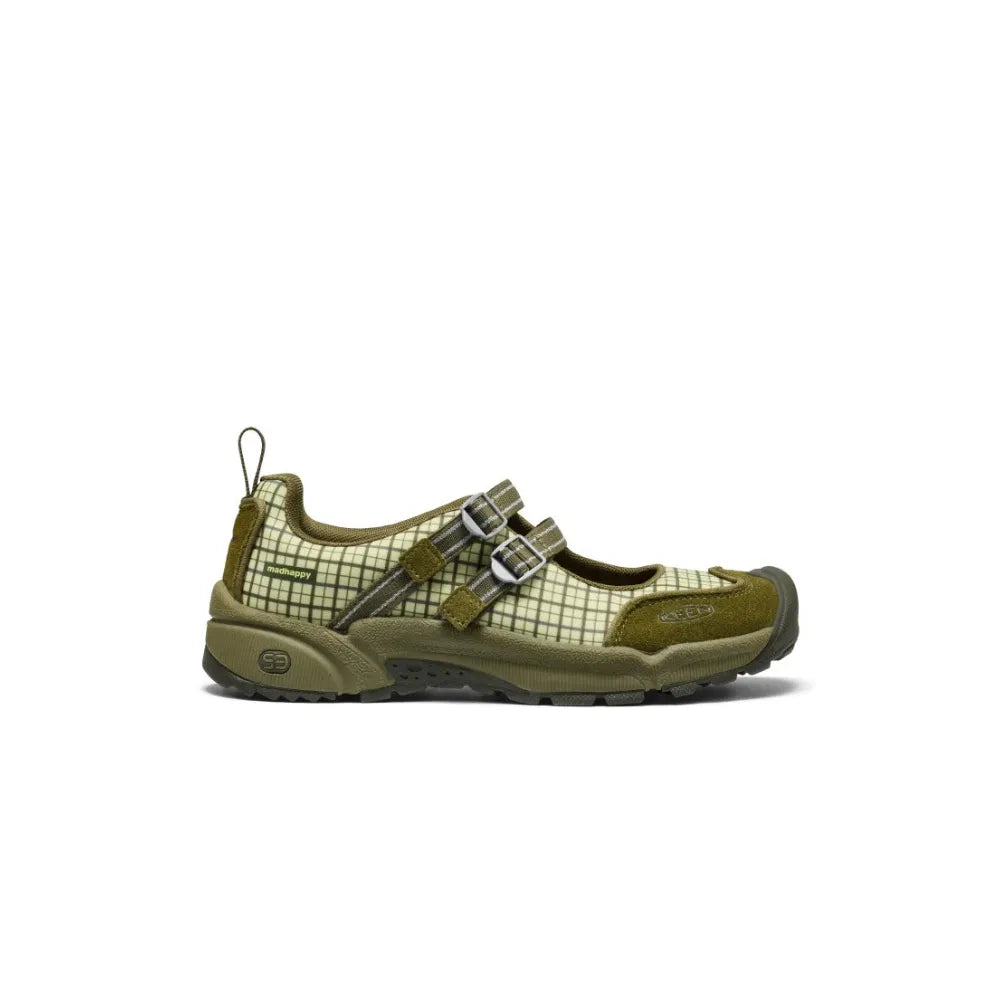 Side view of KEEN x Madhappy Malibu in Seed Citron