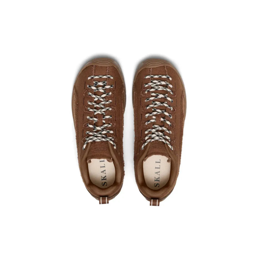 Top view of KEEN x Skall Studio Jasper Split Sneaker Skall Brown