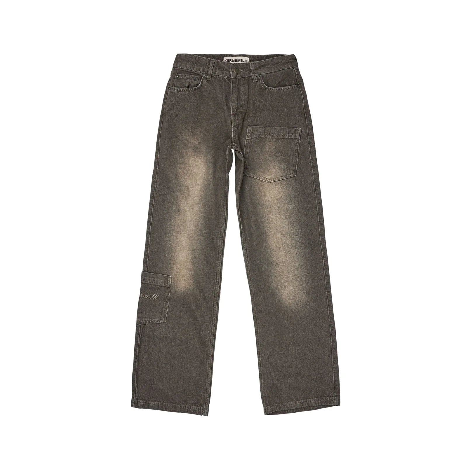 Kernemilk Mia Jeans in Dusty Green