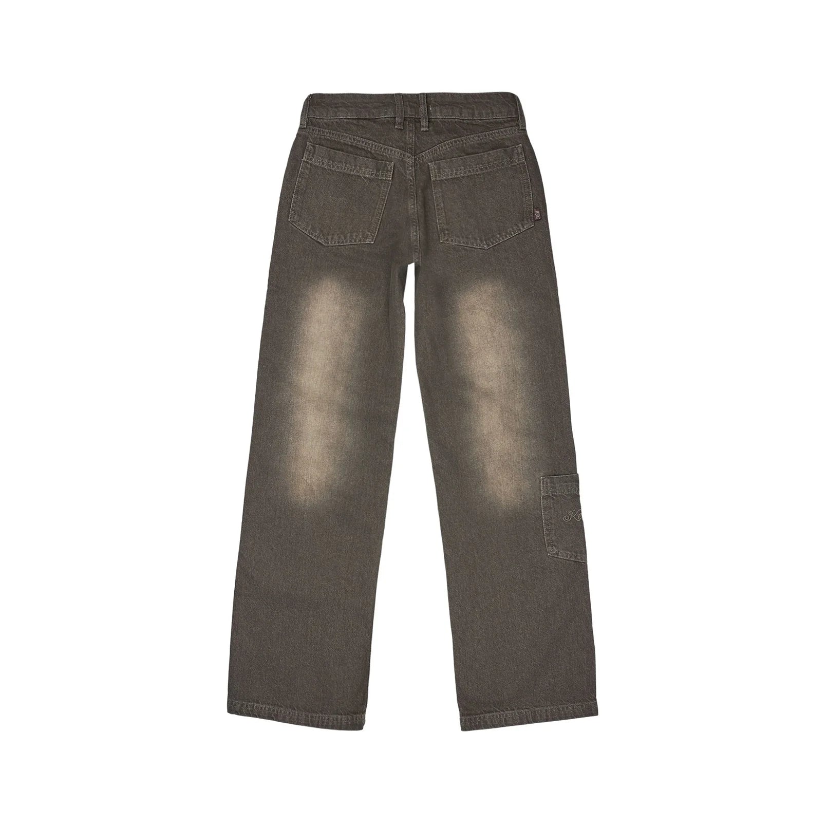 Detail of Kernemilk Mia Jeans in Dusty Green