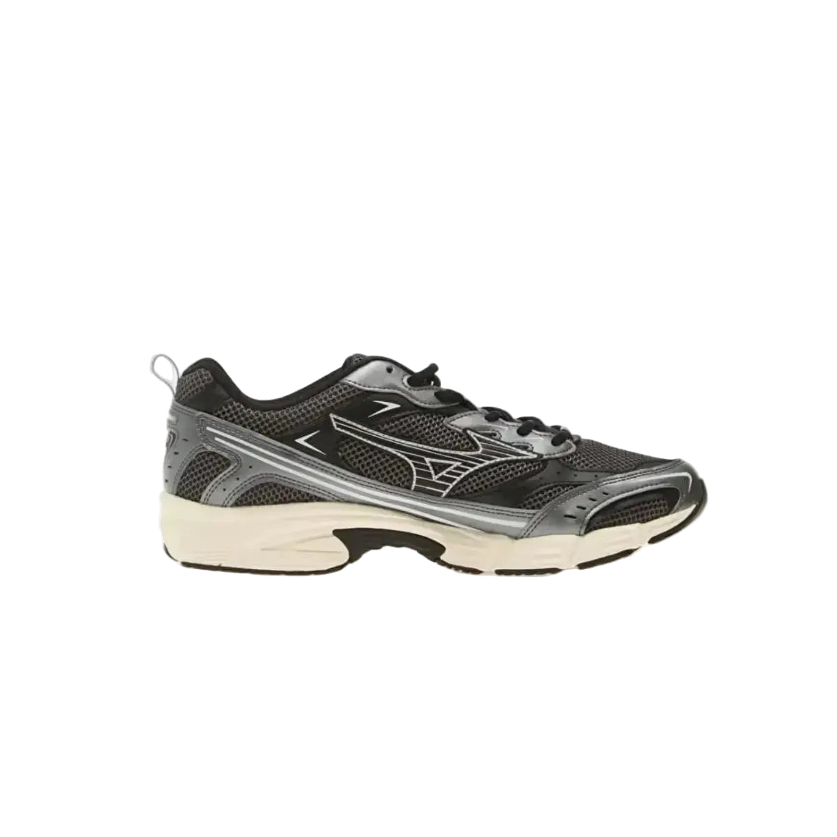 Mizuno Running MXR Black Iron Gate side view