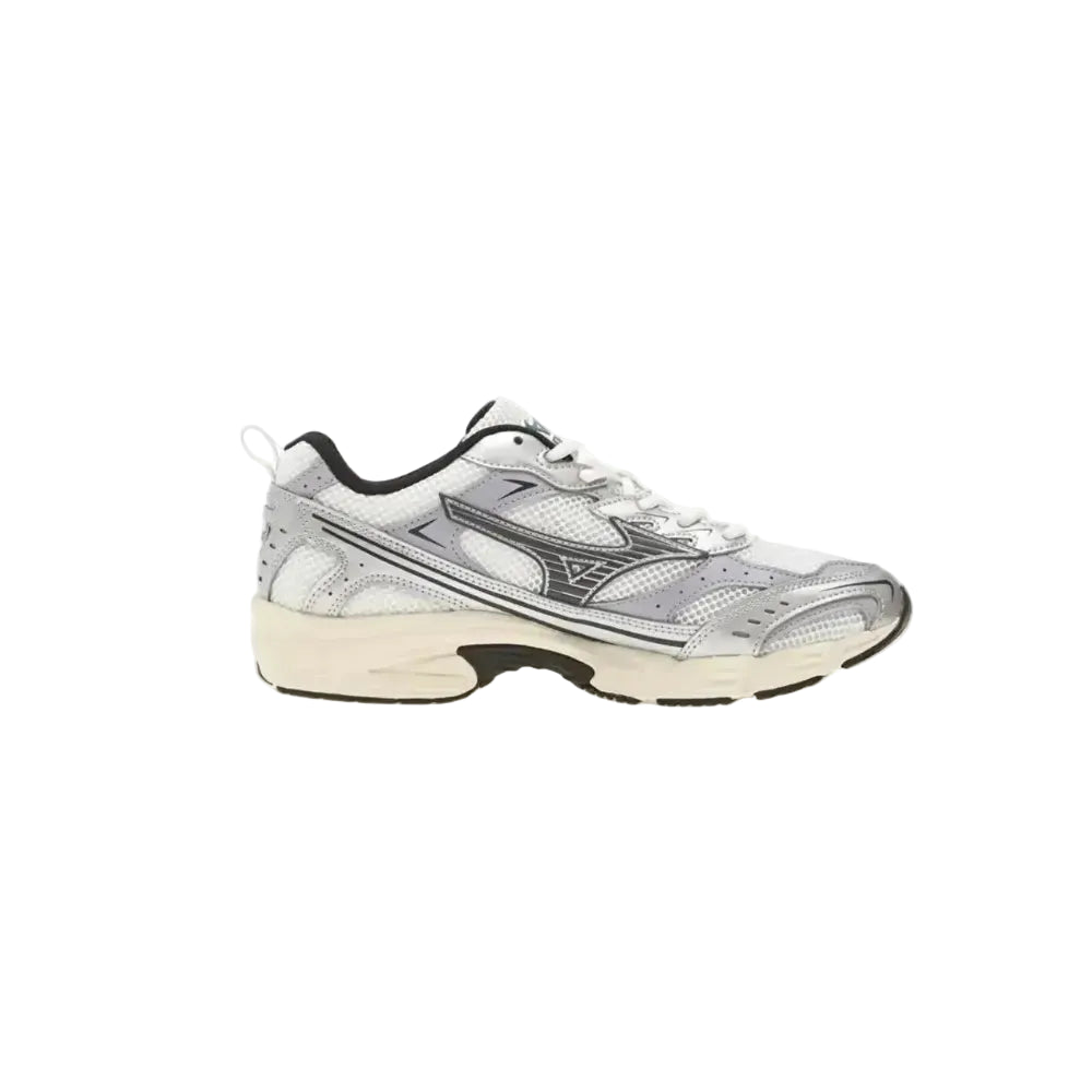 Mizuno Running MXR White Iron Gate side view