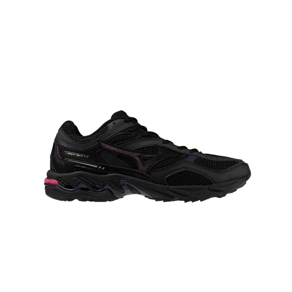 Mizuno Wave MG4 LS in Black Purple