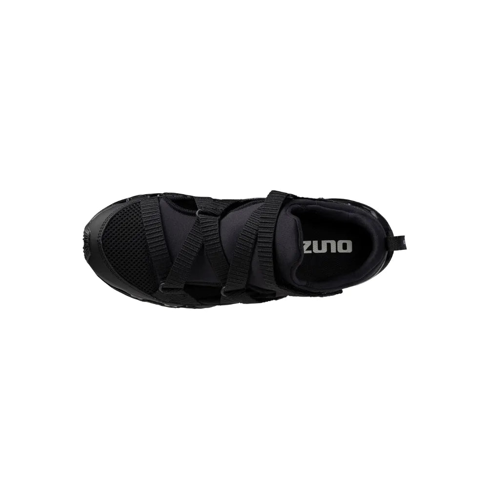 Top view of Mizuno Wave Prophecy Strap in Black Black
