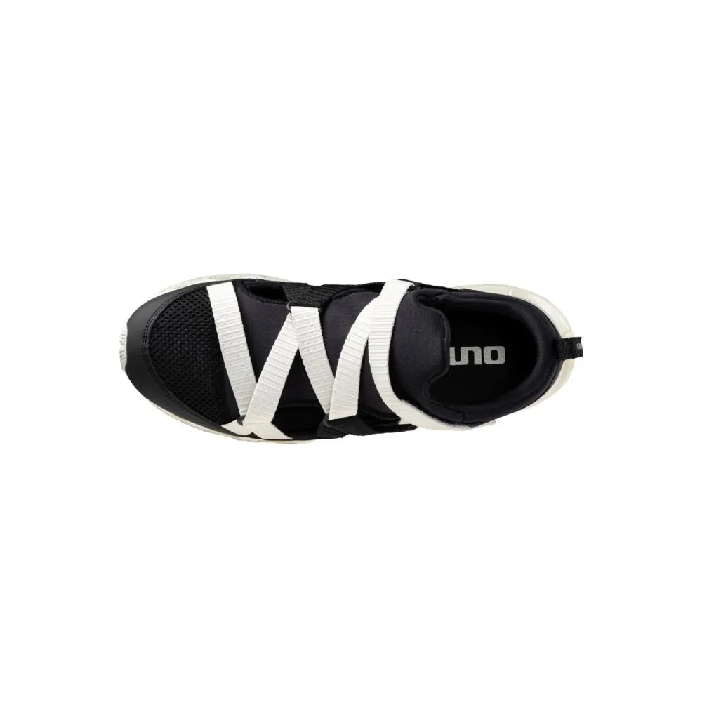 Top view of Mizuno Wave Prophecy Strap Black Snow White