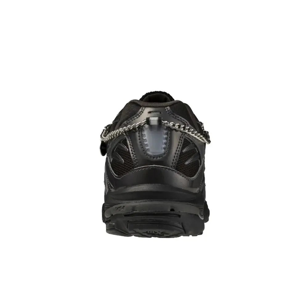 Mizuno Wave Rider 10 Jewels Pack Black Quiet Shade heel view