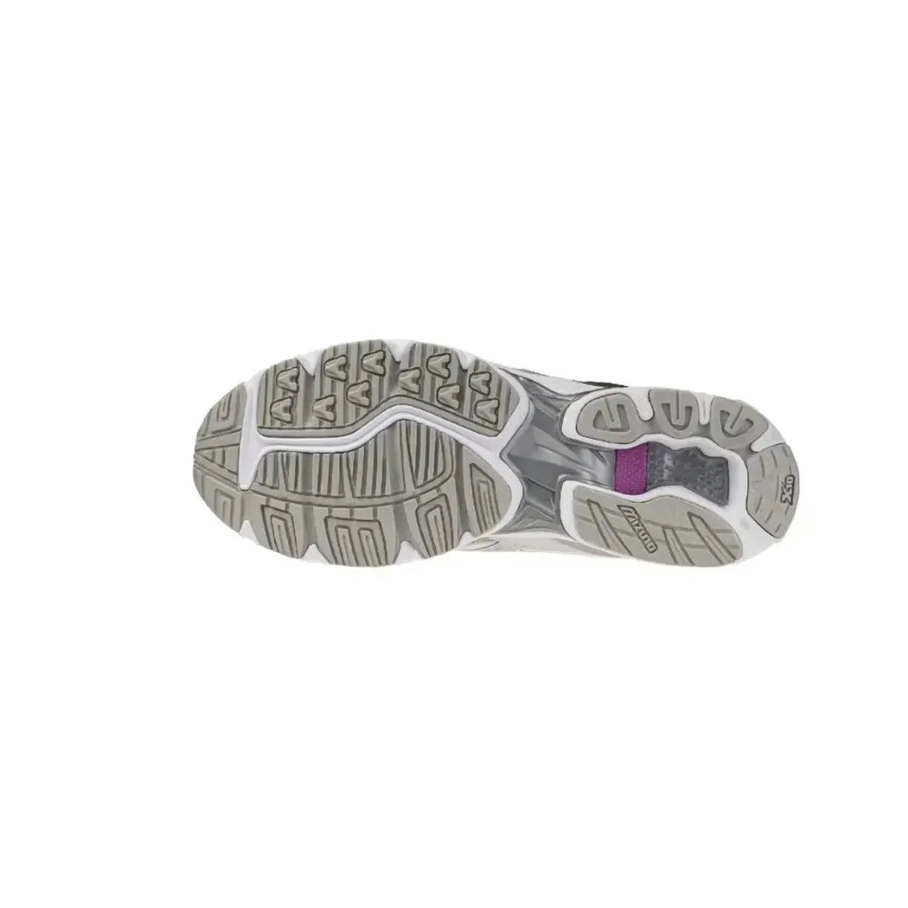 Mizuno Wave Rider 10 Jewels Pack Cloudscape Silver outsole view