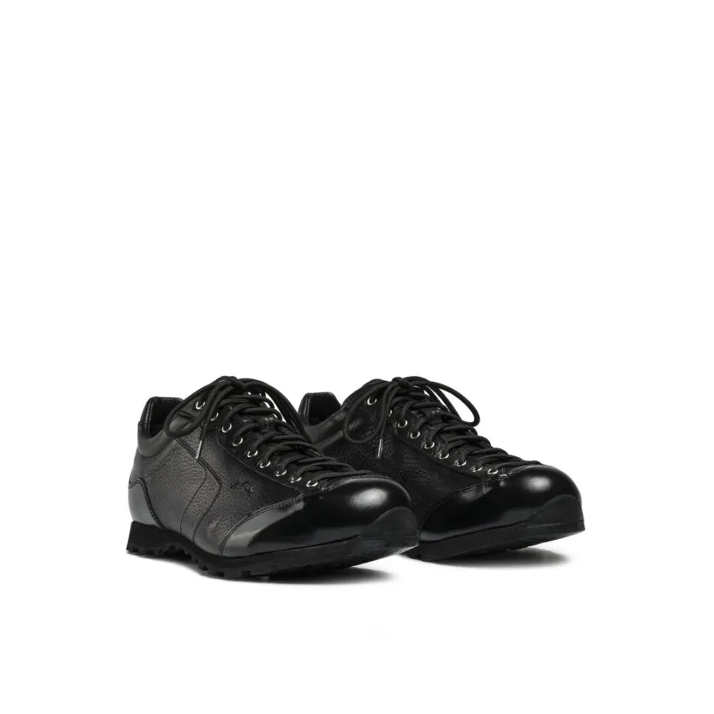 Side view of Movida Diemme x Sunflower 999 Black Shoes