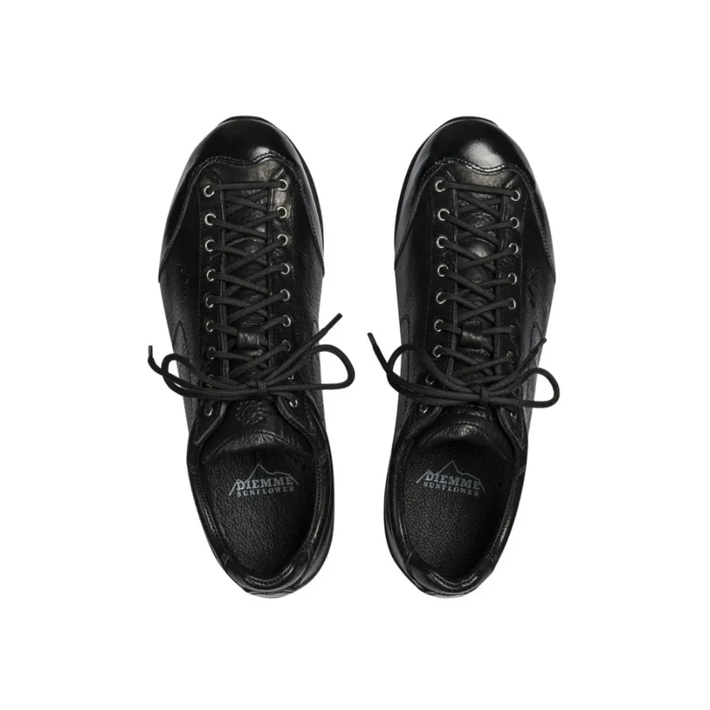 Top view of Movida Diemme x Sunflower 999 Black Shoes