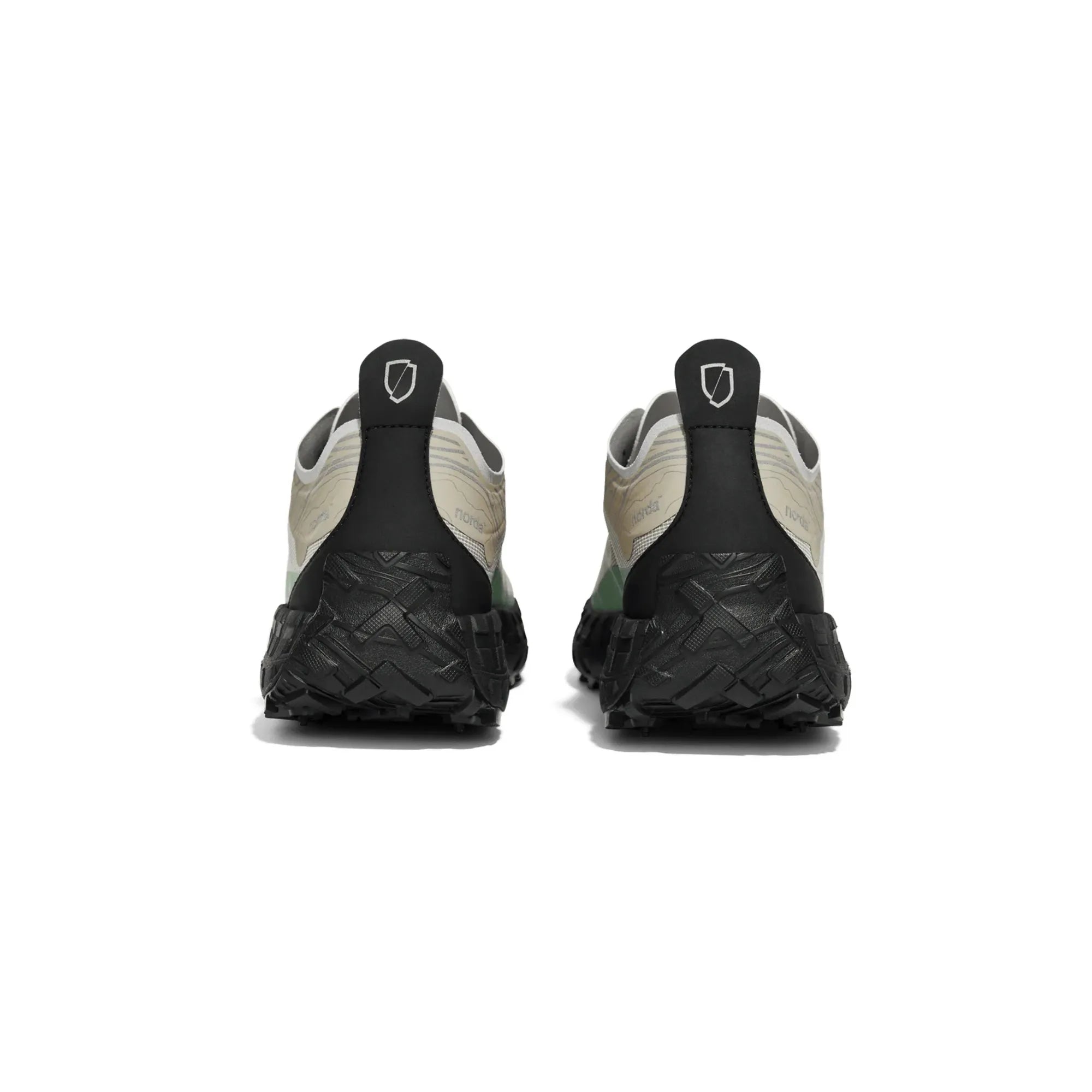 Norda 001A Astral back view heel design lightweight trail running shoes