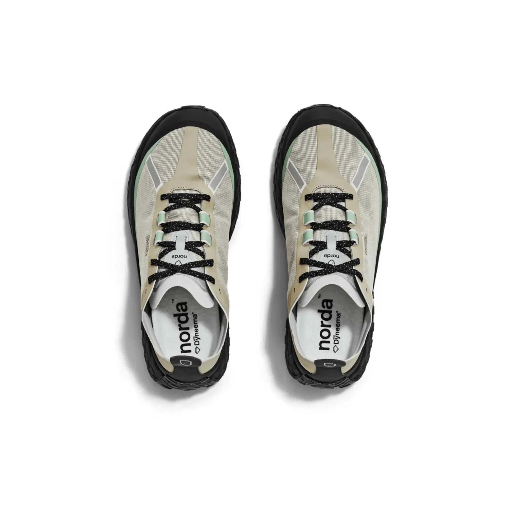 Norda 001A Astral running shoes top view pair lightweight performance sneakers