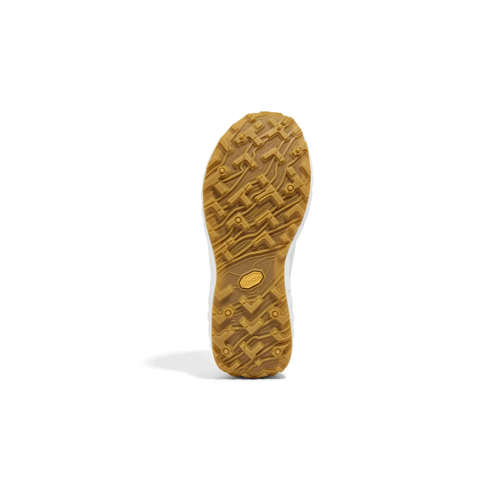 Norda 001A White Gum Vibram outsole detail trail running shoe grip sole