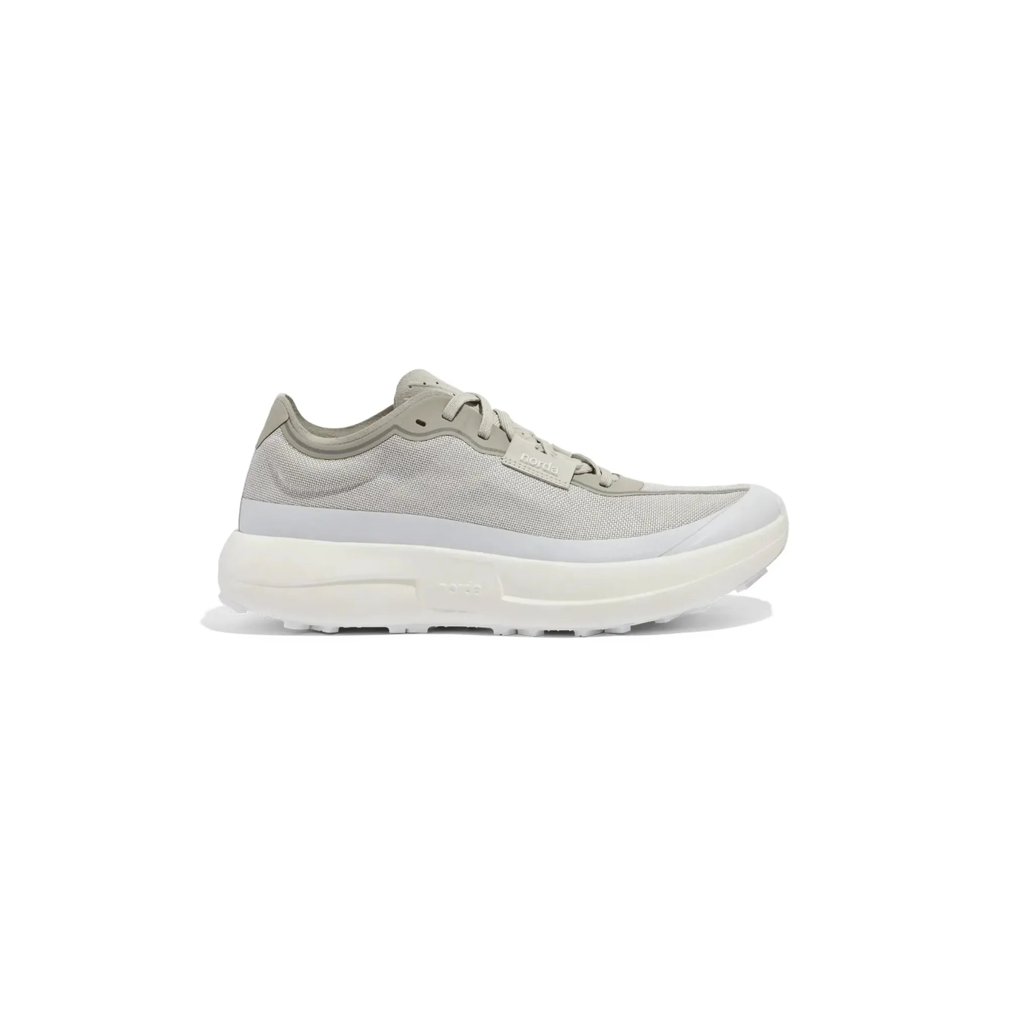 Norda 005 Nave side view trail running shoes with Vibram sole lightweight and responsive