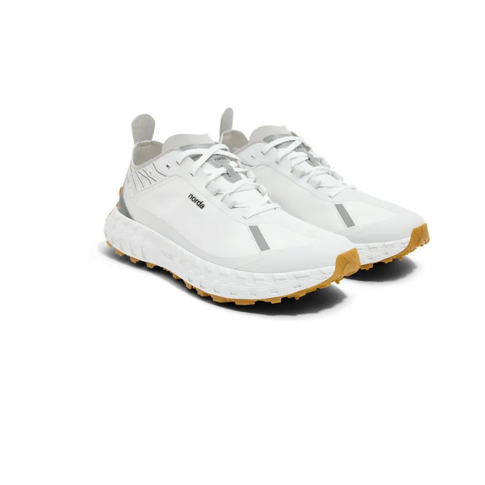 Angled pair view of Norda Women's 001A White Gum