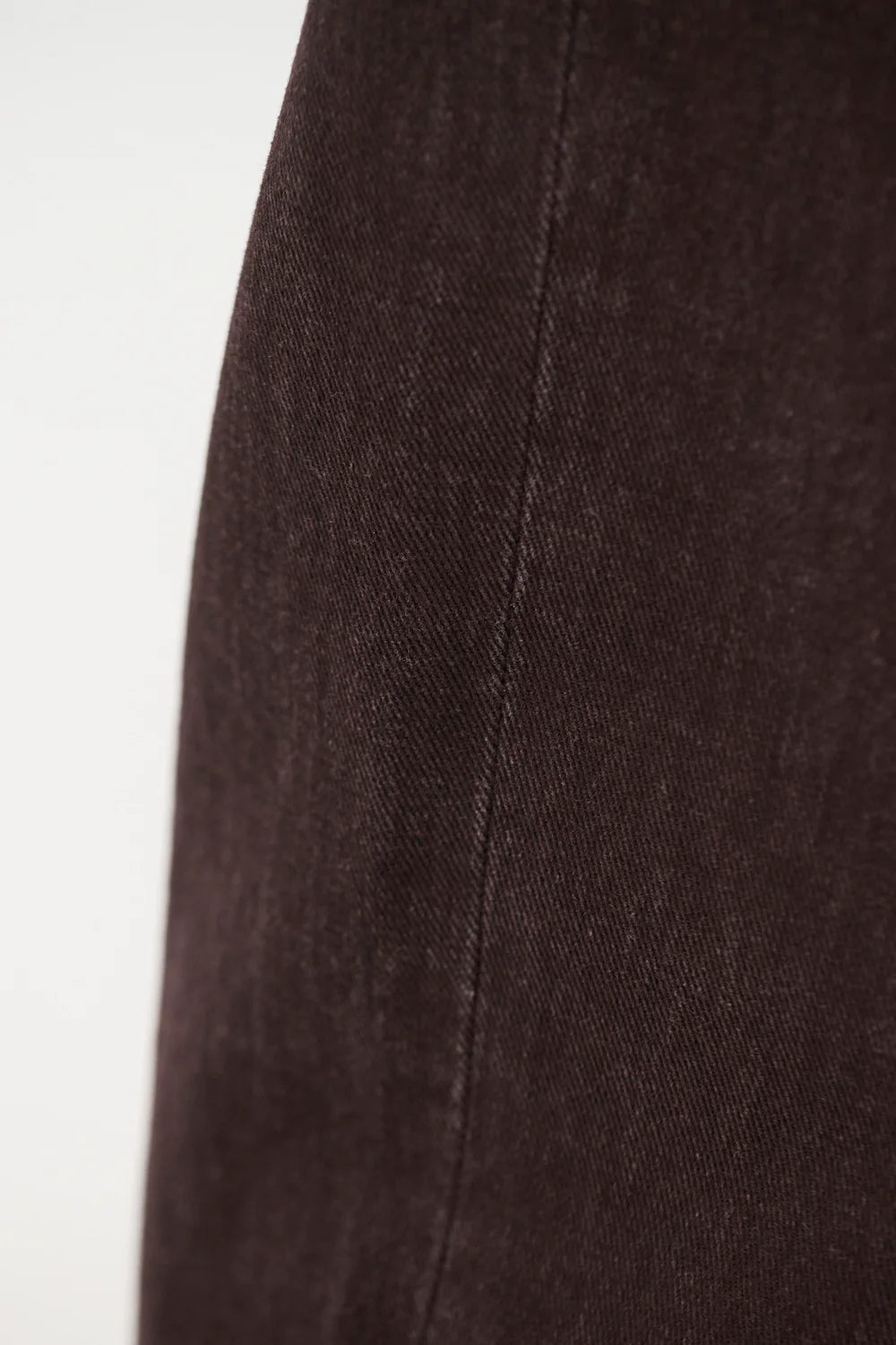 Resist dyed twill fabric detail Norse Projects Korshavn shale texture