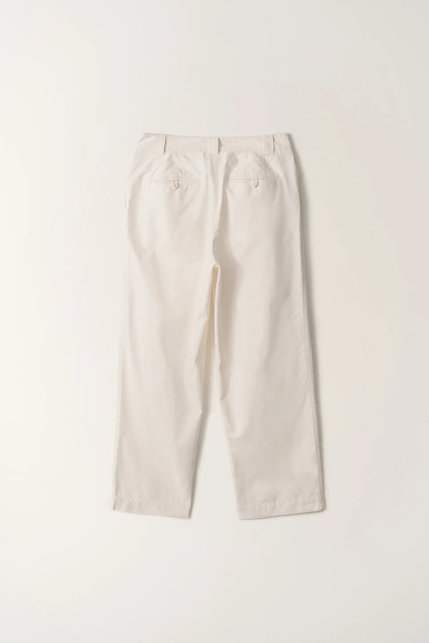 Nothing Written Lena 3-Tuck Pants White back view