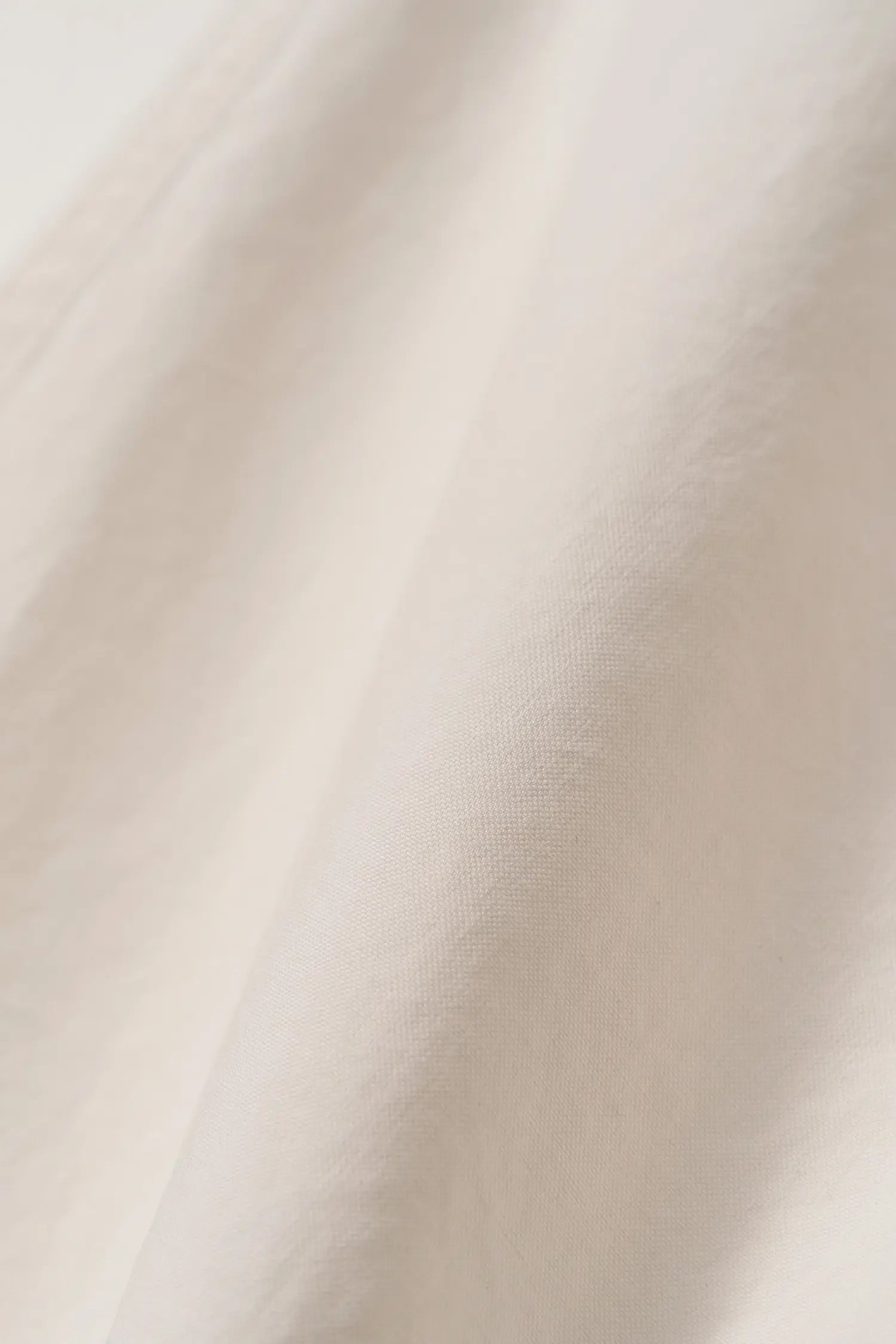 Nothing Written Lena 3-Tuck Pants White cotton fabric detail