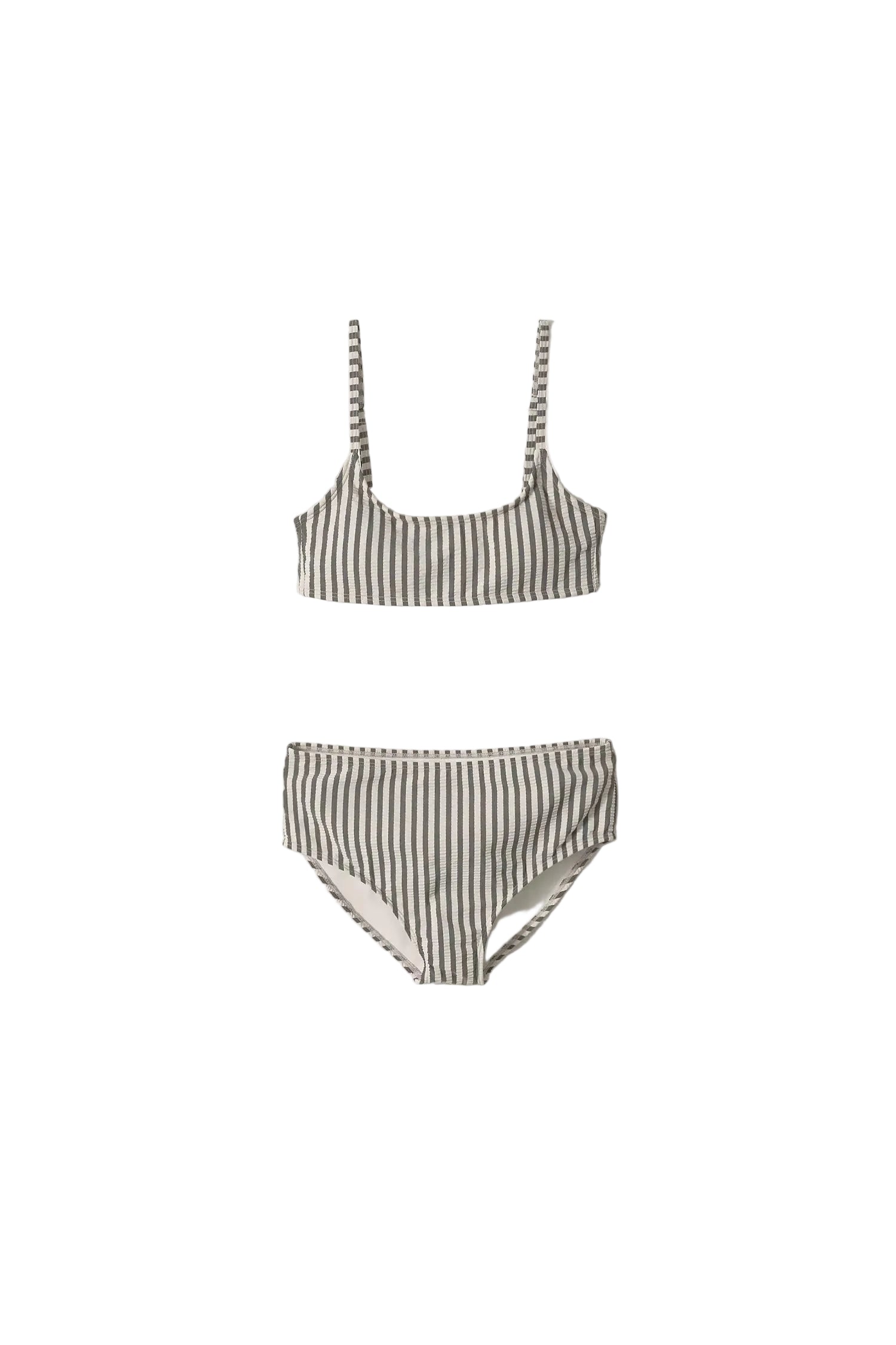 Nothing Written Lona Bikini Black Stripe front view