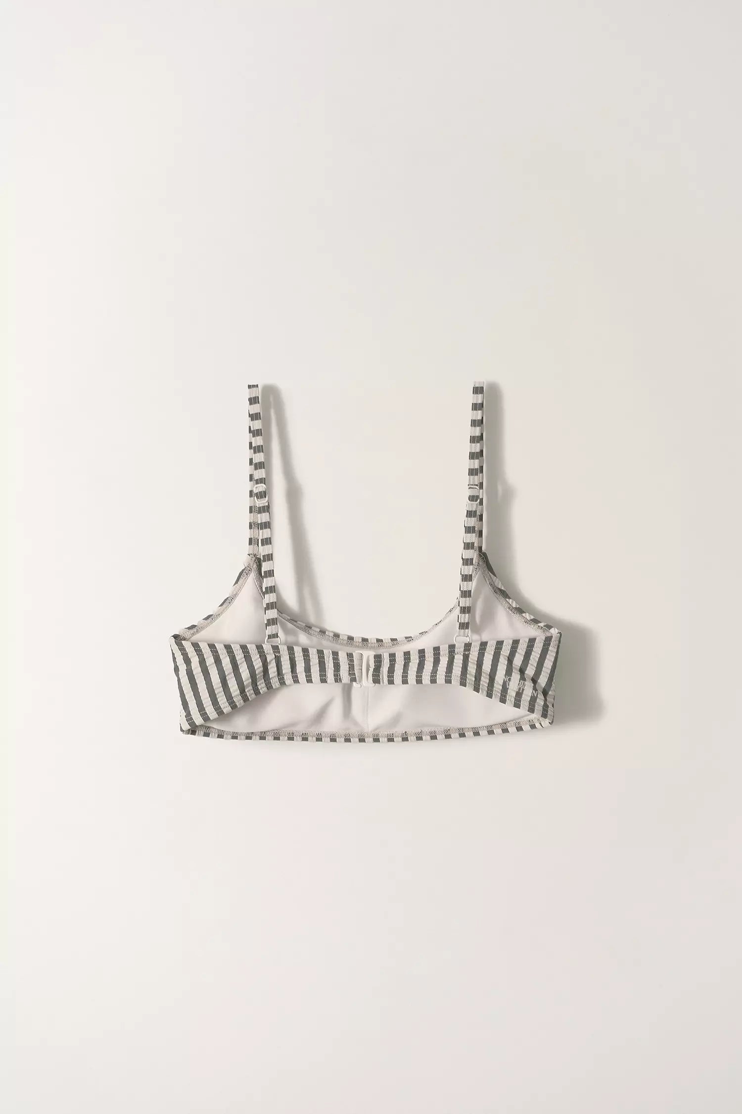 Nothing Written Lona Bikini Black Stripe bikini top detail