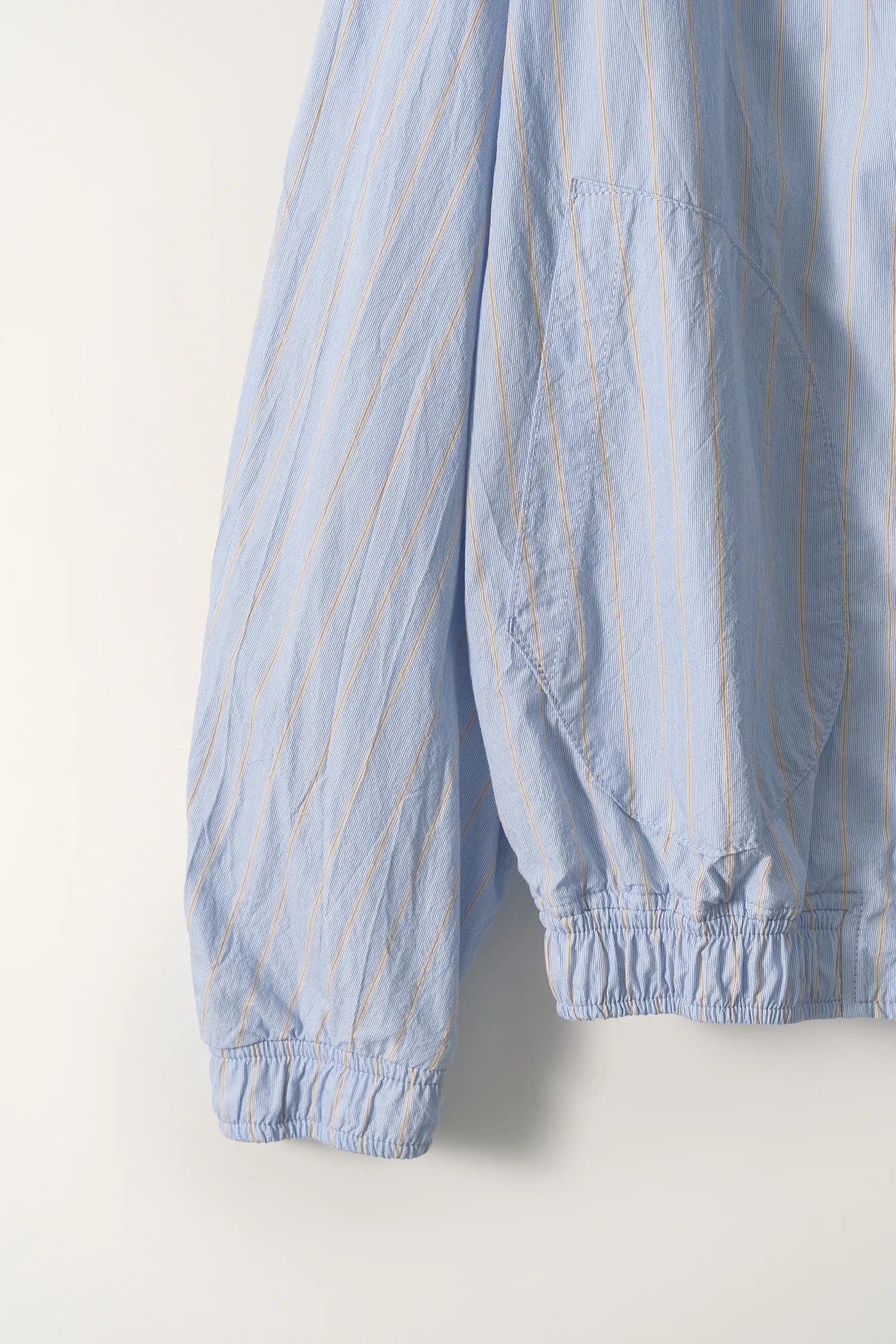 Nothing Written Panny Harrington Jacket Blue Stripe sleeve detail