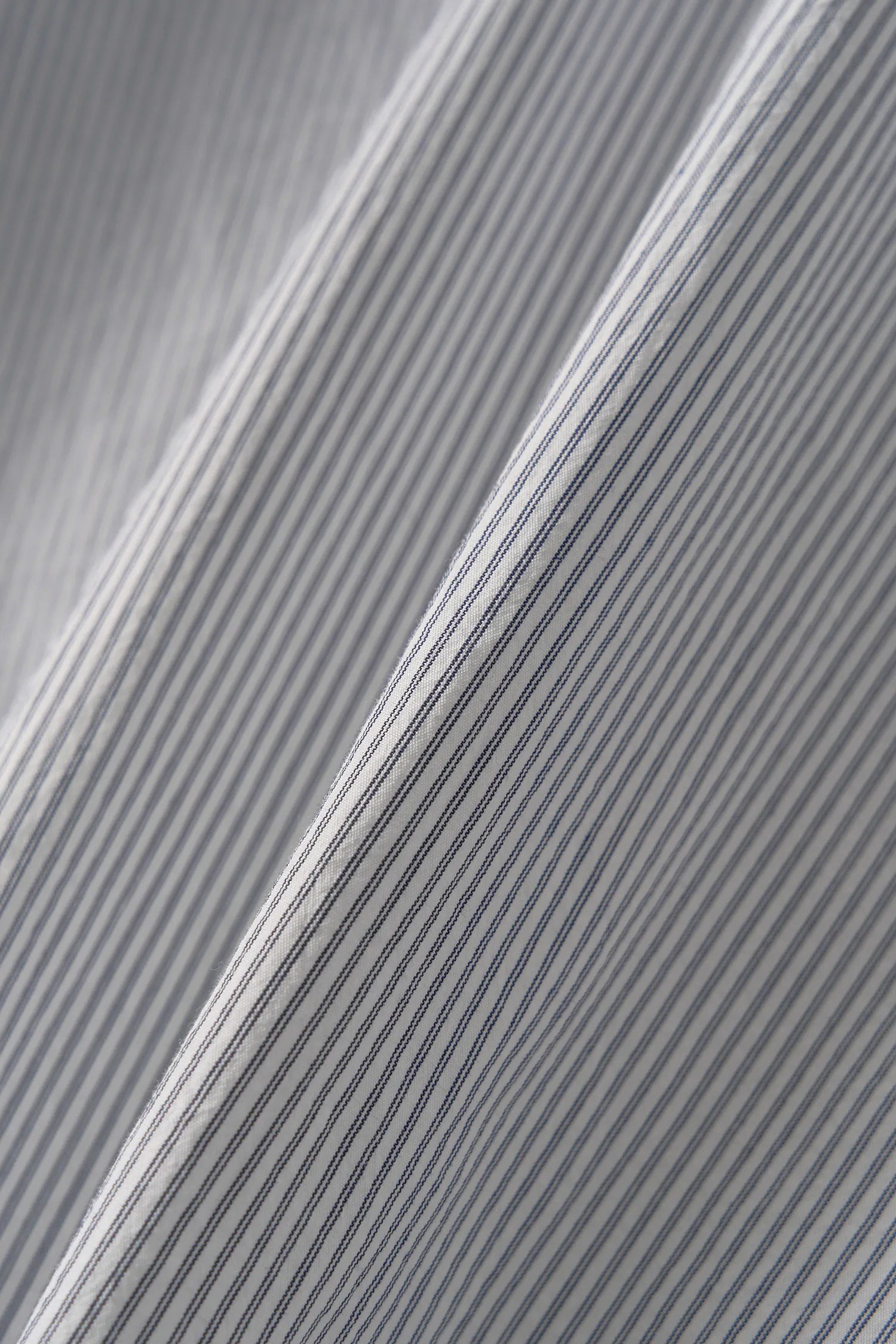 Nothing Written Panny Harrington Jacket Stripe fabric texture detail