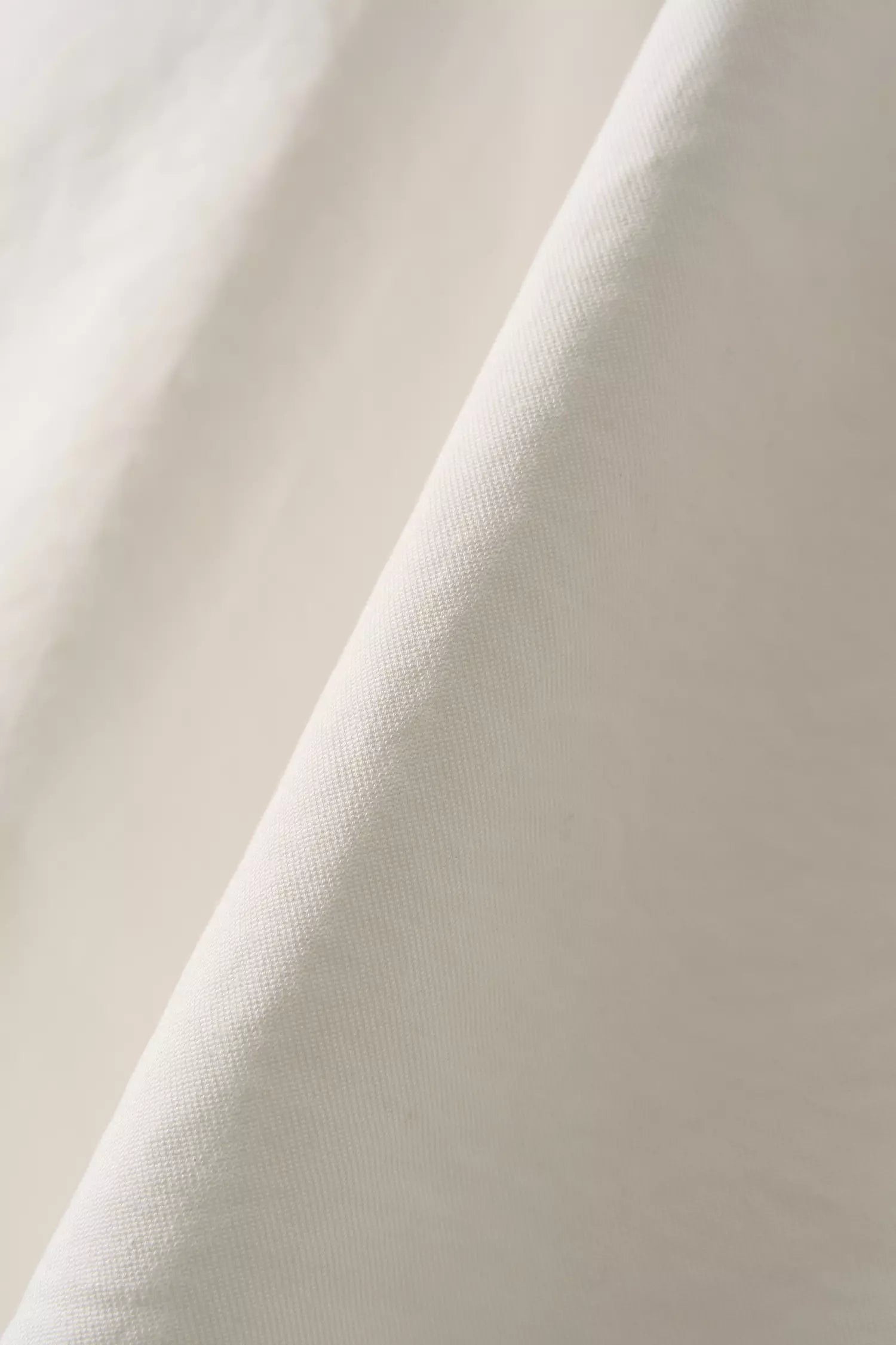 Nothing Written Shirring Band Cotton Skirt White cotton fabric detail