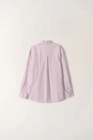 NOTHING WRITTEN Sunné Shirt in Light Pink back view