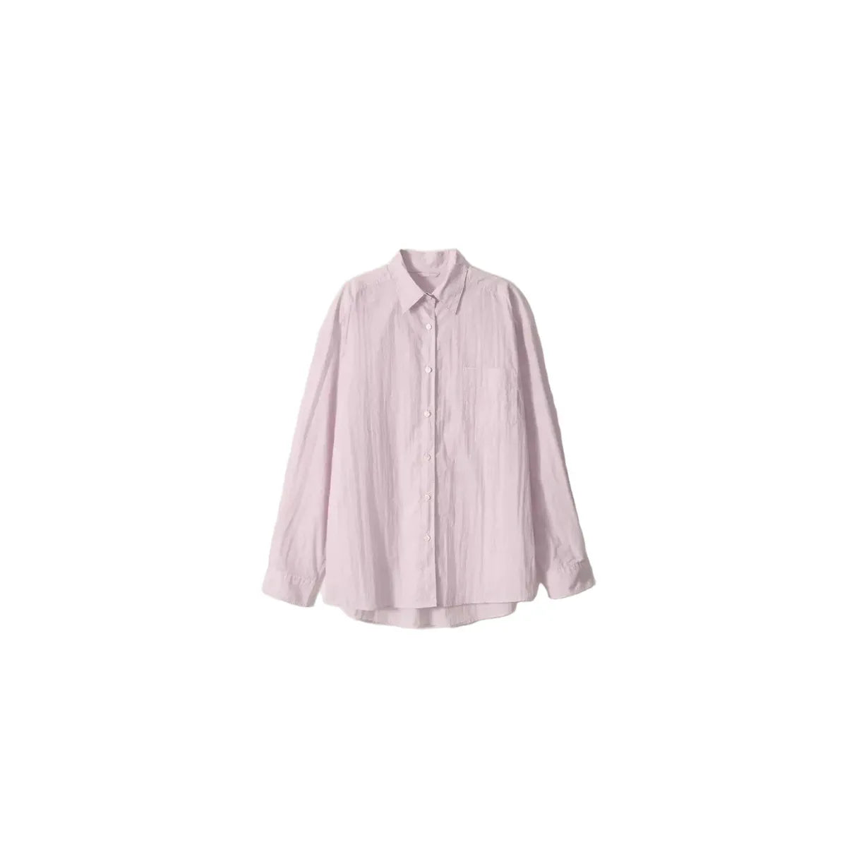 NOTHING WRITTEN Sunné Shirt in Light Pink front view