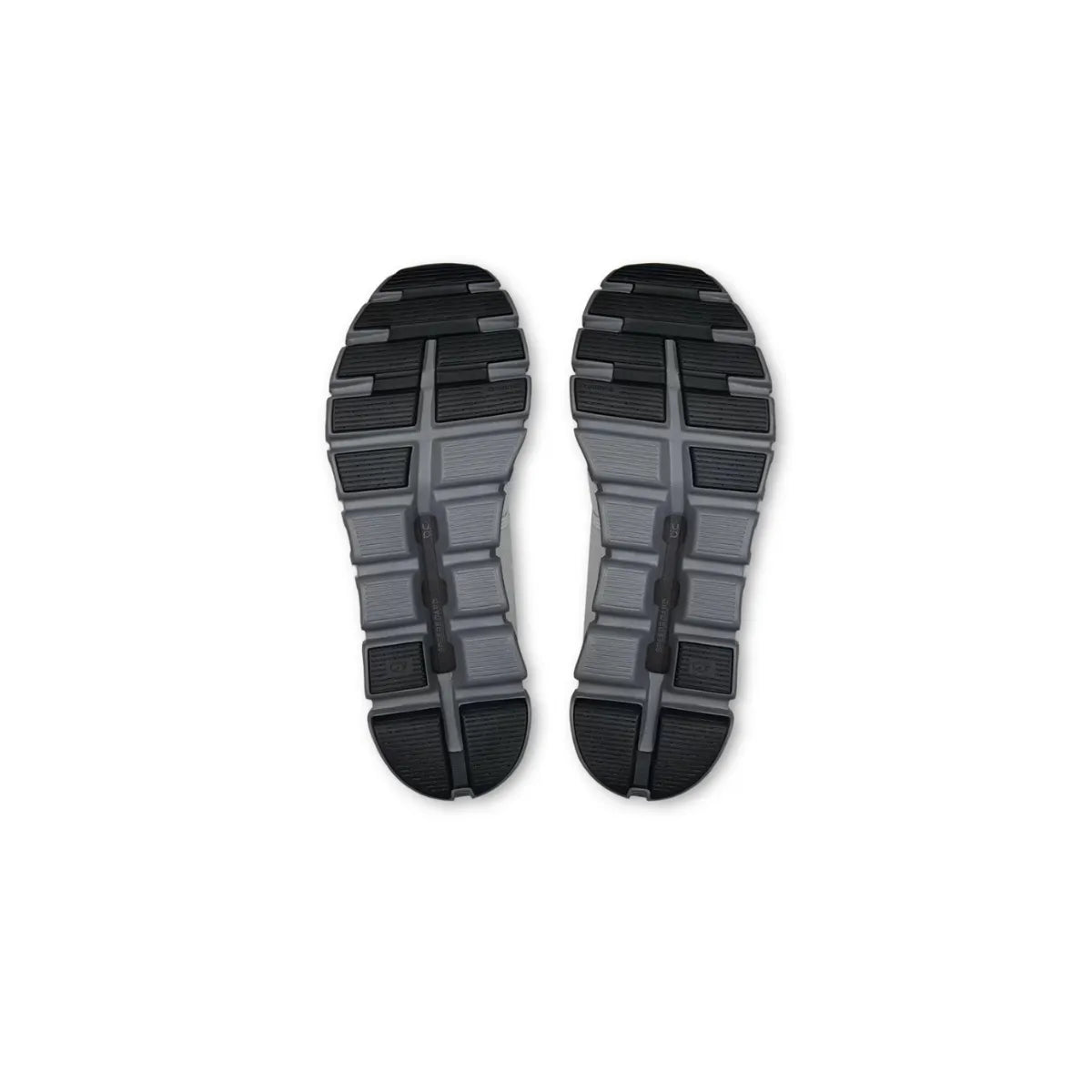 On Cloud 6 men's running shoes in Wolf Rock outsole view