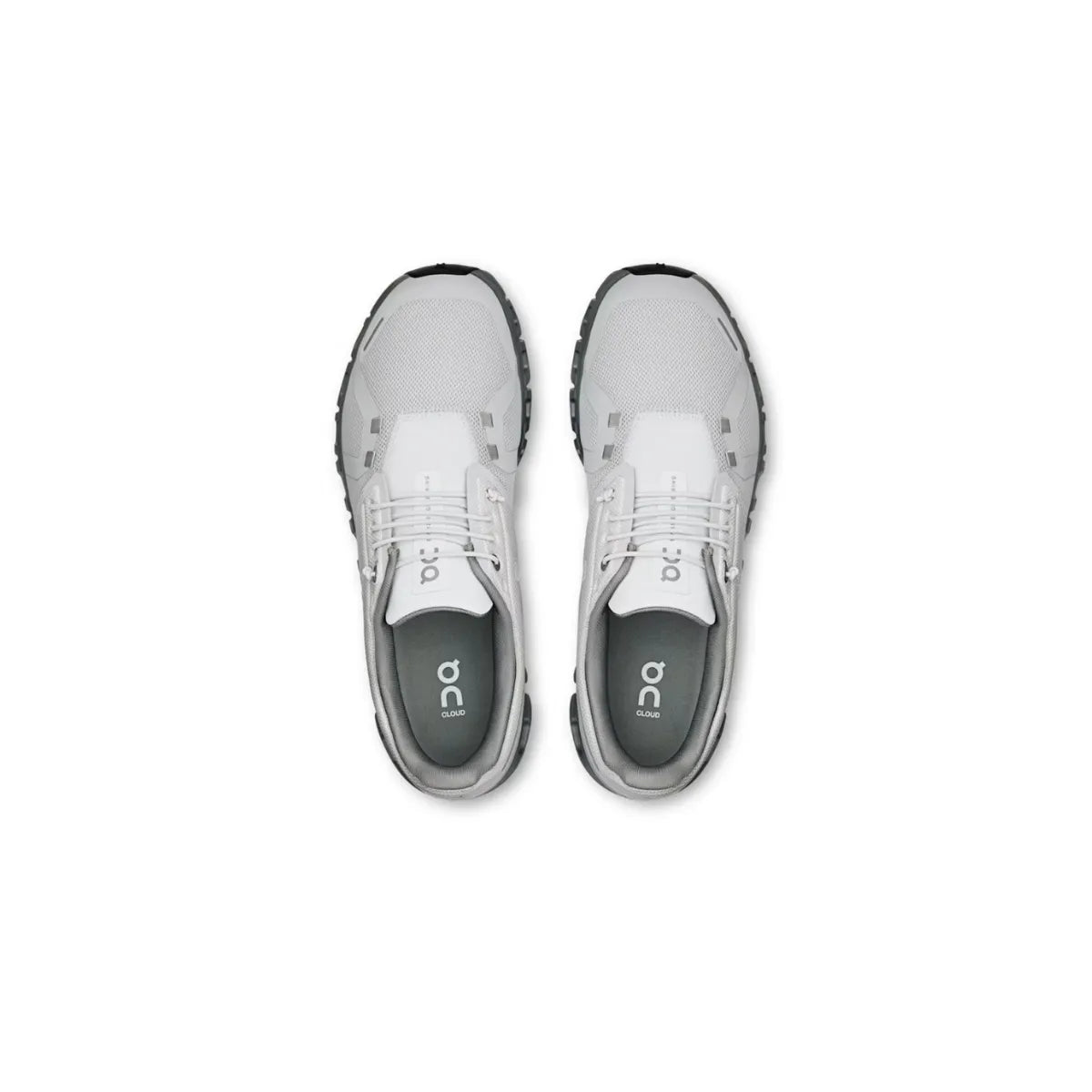 On Cloud 6 men's running shoes in Wolf Rock top view