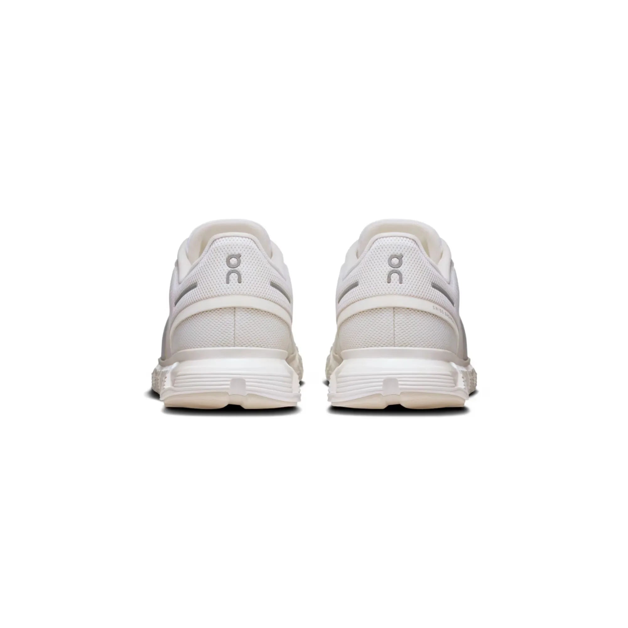 On Cloud 6 White White back view