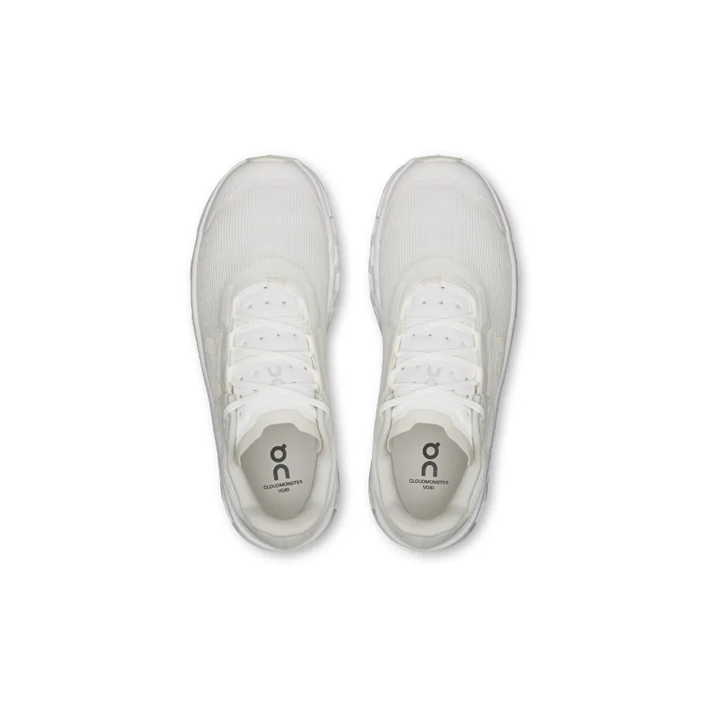Top view of On Cloudmonster Void Women's in White White