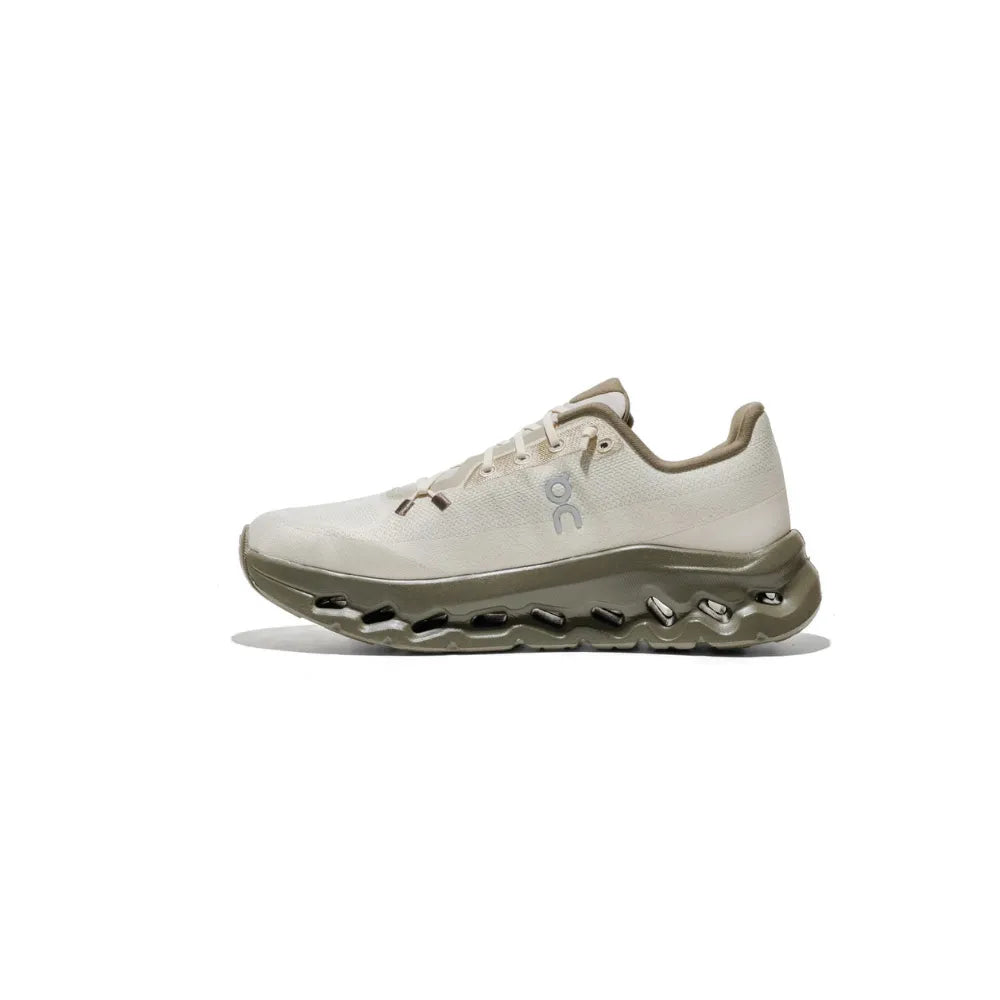 Lateral view of On Cloudtilt Men's in Fen Grain