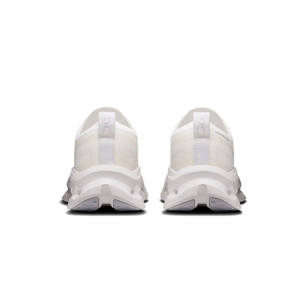 Rear view of On Cloudtilt Moon Women's White Frost