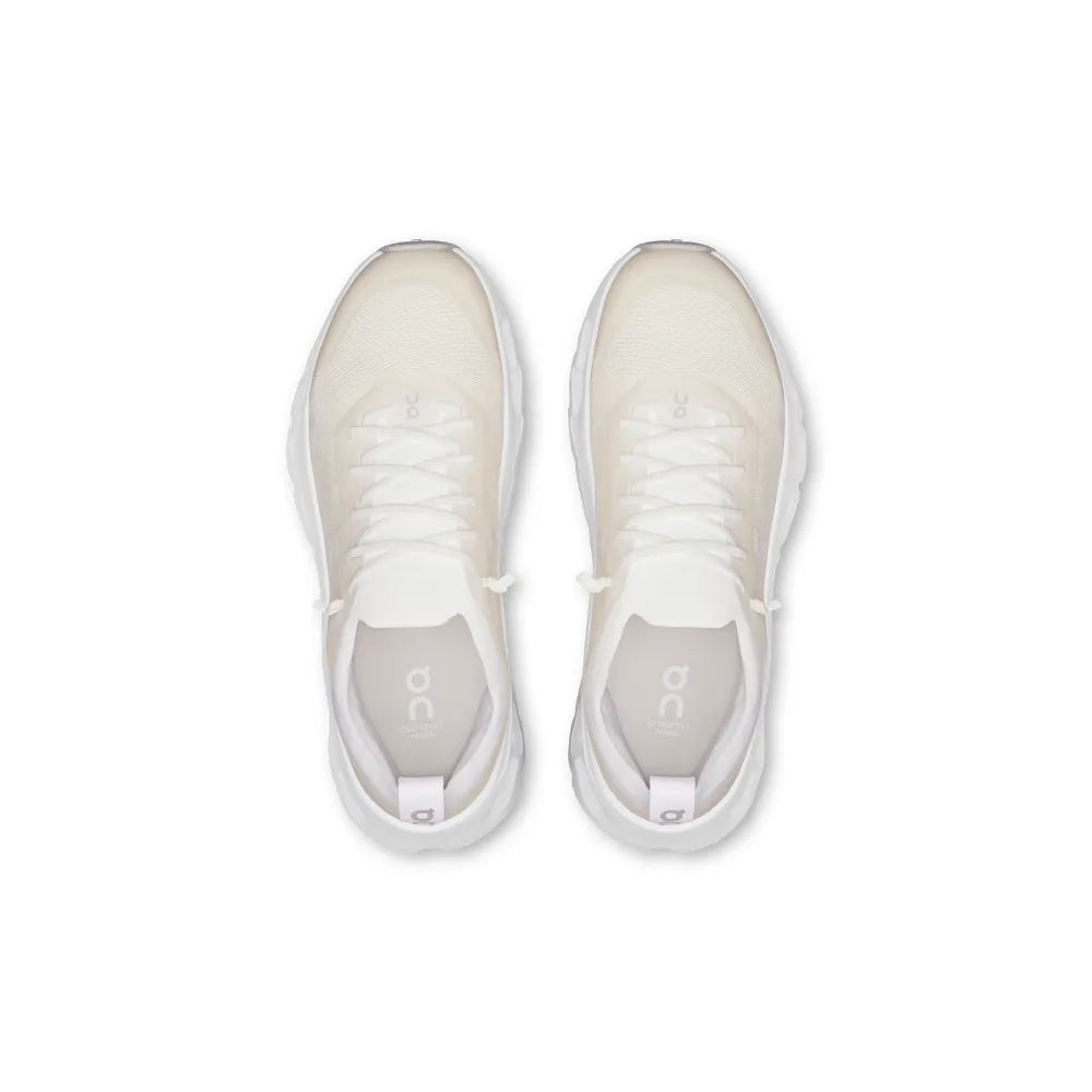 Top view of On Cloudtilt Moon Women's White Frost