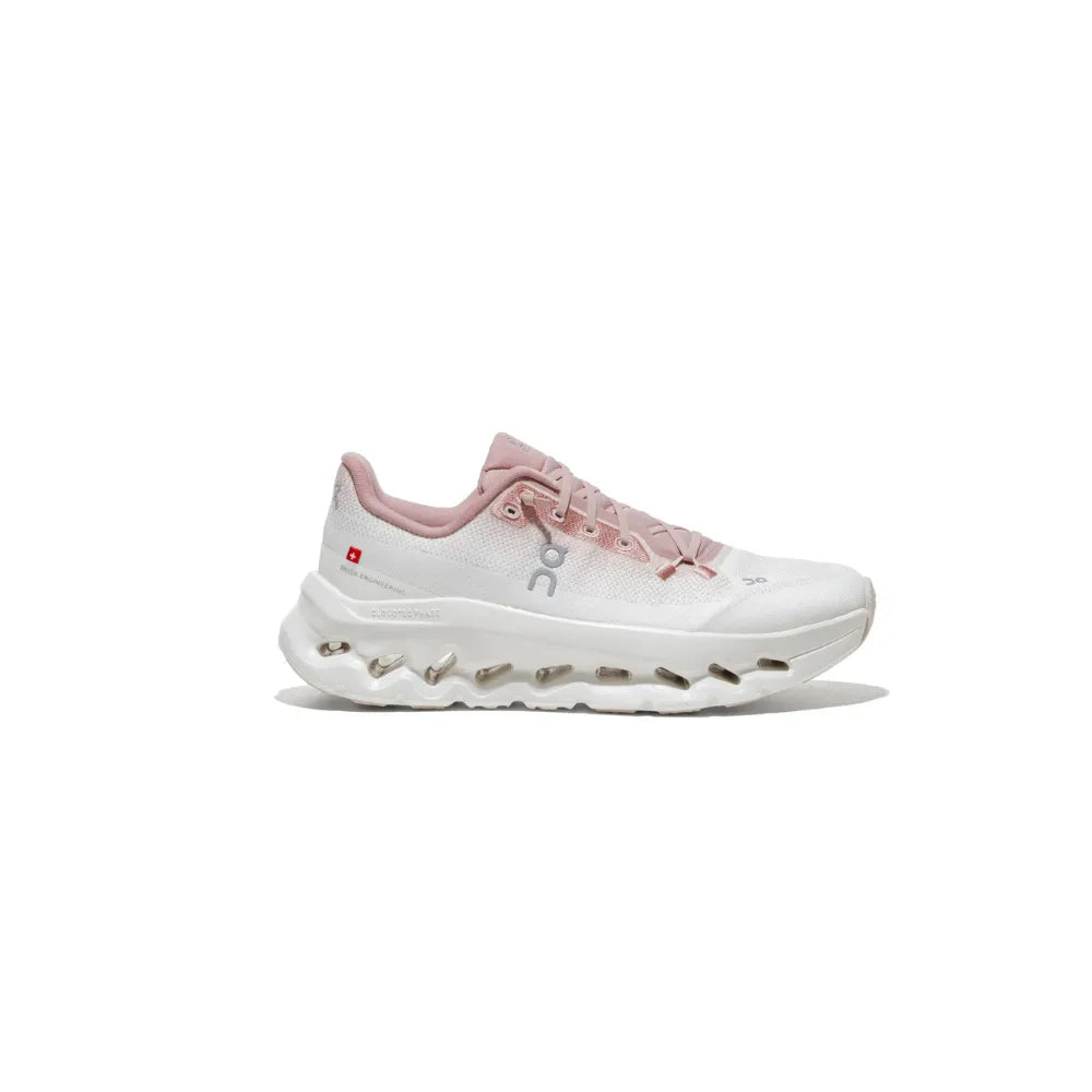 Side view of On Cloudtilt Women's in Biscuit Ivory