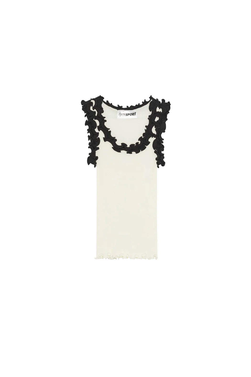 OperaSPORT Rosalie Seamless Top White front view