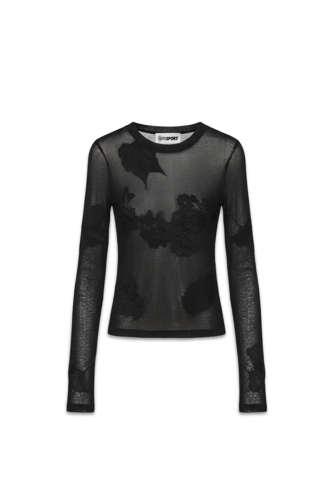 OperaSPORT Ziva Top Black front view