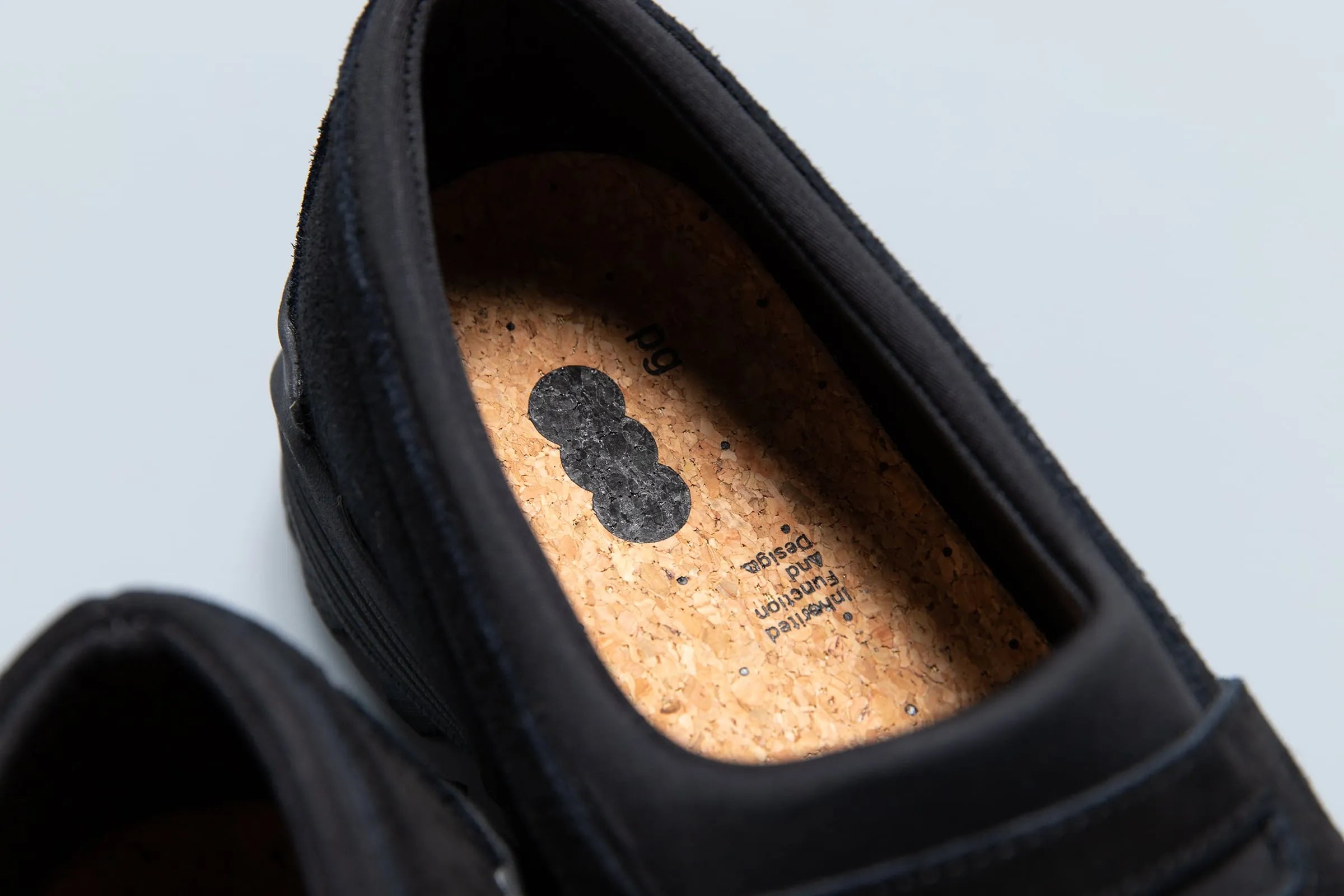 Insole detail of PLAYGROUND PG DISH Black shoes