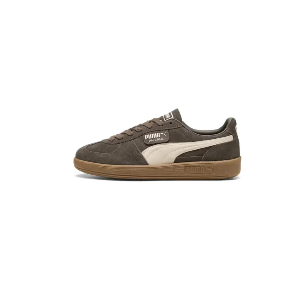 PUMA Palermo Matte Bronze Silver Fog side profile