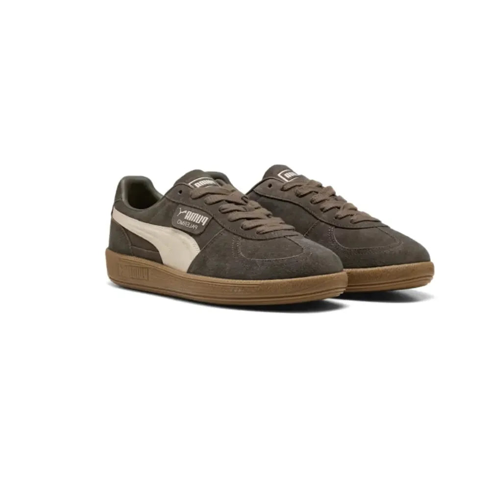 PUMA Palermo Matte Bronze Silver Fog front view