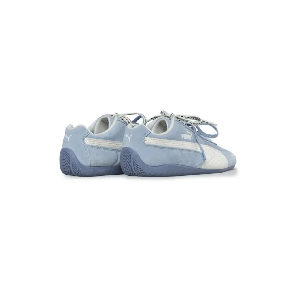Pair side view of PUMA Speedcat Duo Lace in Snow Mountain Blue